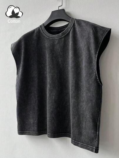 Manfinity EMRG Áo ba lỗ cổ điển thường ngày mùa hè dành cho nam