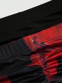 Sweetra French Elegant Floral Print Pencil Skirt, Suitable For Commuting, Party And Vacation Fall - Black - View 7
