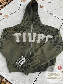 Glimmora Áo khoác nỉ có khóa kéo in họa tiết da báo phong cách Y2K cổ điển, áo nỉ chui đầu in họa tiết da báo phong cách đường phố retro, áo khoác nỉ có khóa kéo in họa tiết da báo thường ngày, phong cách đường phố, áo nỉ có khóa kéo, phong cách rock Gothic Mỹ, phong cách đường phố, thường ngày, đa năng. - Nhiều màu - Xem 3