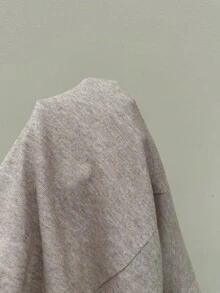 Muchica Bộ 2 món dành cho nữ cỡ lớn, áo thun cổ tròn tay ngắn và quần dài. - Màu Khaki - Xem 4