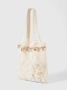 Bolsos elegantes, versátiles y con estilo, perfectos para viajar. - borde floral de albaricoque anillado - Ver 4