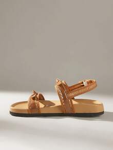 Solecia Zapatos planos para mujer - Marrón - Ver 3