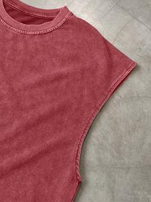 Manfinity EMRG Bộ áo tank top nam cổ tròn màu trơn, kiểu dáng thường ngày, đa năng. - Nhiều màu - Xem 4