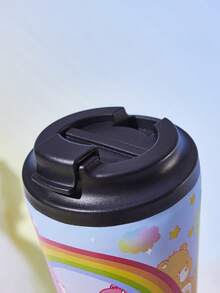 SHEIN X Care Bears Cốc thép không gỉ chống rò rỉ 360 ml / 12 oz, tiện lợi mang theo, cốc xách tay. - Nhiều màu - Xem 6