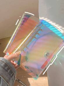 A6激光活页笔记本+现金预算活页账簿 返校季 - 多色 - 查看 2