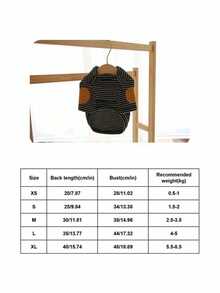 PETSIN Ropa para mascotas: Sudaderas a rayas para osos de peluche, bichones, Yorkshire Terriers, caniche y perros pequeños (para perros y gatos) - Multicolor - Ver 28