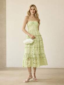 MOTF Túi xách dự tiệc dành cho nữ, túi cầm tay sang trọng cho tiệc tùng và hẹn hò. - Màu trắng - Xem 9