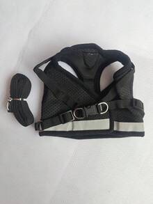 Bộ áo phản quang và dây xích cho chó mèo, tiện lợi khi di chuyển. - Nhiều màu - Xem 7