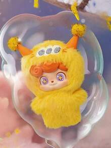 POKOJA LAND Qbao Wave Club 迷你钥匙扣系列盲盒，室内外装饰，可用于家居、办公室、派对等场合，无需用电，是动漫迷和收藏家的完美礼物，家居装饰，办公装饰，设计有趣，手工细节，高品质做工，饰品，热门购物之选，非毛绒填充。 - 彩色 - 查看 7