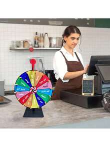 Prize-Winning Lucky Wheel Game Activity - Prize-Winning Uncontrolled Erasable Stand For The Rotating Wheel Of The Lottery. - Multicolor - View 3