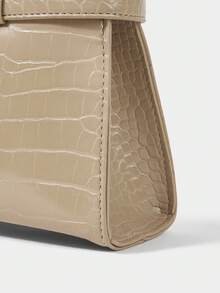 SHECARRY Women's Fashionable Versatile Minimalist Shoulder Bag & Handbag - Ivory - View 7