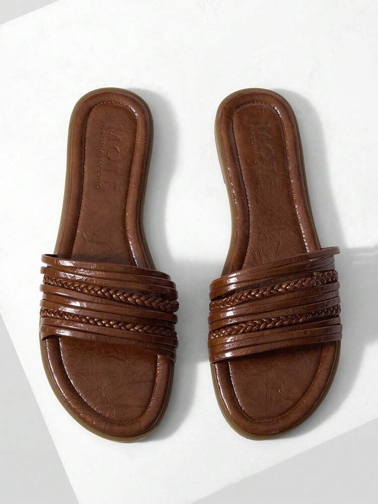 WOMEN'S SIMPLE FLAT TOE ELEGANT CASUAL COMFORTABLE SLIP-ON FLATS, SUITABLE FOR WORKPLACE, COMMUTE, DATES, FORMAL EVENTS SPRING SHOES