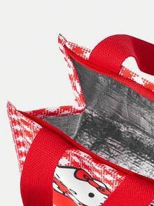 HELLO KITTY AND FRIENDS | SHEIN 卡通图案时尚保温午餐包，多功能包，保冷包 - 卡通 - 查看 5