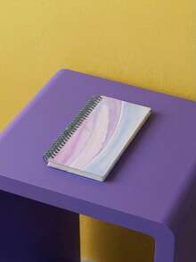 Joivida This Ultra-Thin Spiral Notebook With Colored Pages Is Compact And Portable, With Smooth Paper. It Is Perfect For Studying, Working, Traveling, Diary Recording And Desktop Decoration. It Is An Excellent Holiday Gift For Friends And Family, And Also An Ideal Gift For Men And Women Who Pursue Creativity And Boost Dopamine Secretion. - notepad - View 4