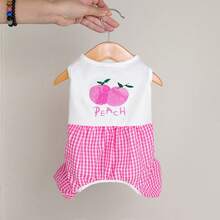 PETSIN Quần áo cho thú cưng, quần áo cho chó, quần áo cho mèo, quần yếm thường ngày, quần yếm mới cho động vật nhỏ mùa xuân và mùa hè, bộ áo liền quần có khóa kéo, đồ dùng cho thú cưng, quần yếm thường ngày - Nhiều màu - Xem 5