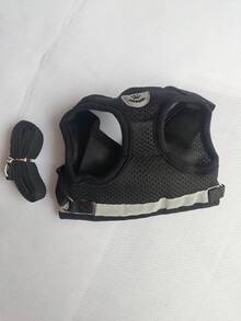 Bộ áo phản quang và dây xích cho chó mèo, tiện lợi khi di chuyển. - Nhiều màu - Xem 10