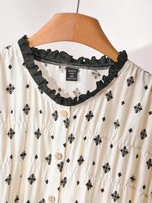 CosyJoli 大码女士休闲开衫衬衫，纽扣衬衫，女士休闲服 - 彩色 - 查看 4