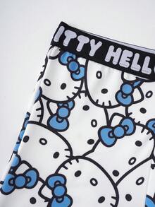HELLO KITTY AND FRIENDS | SHEIN 1pc Men's Boxer Briefs With Elastic Letter Band - Blue - View 3