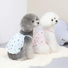 PETSIN 宠物春季新款狗狗服装 动物用品 宠物服装 狗狗背心 猫咪T恤 泰迪熊套装 小型动物服装 休闲酷炫背心 狗狗服装 猫咪服装 春夏两季新款背心 - 彩色 - 查看 13