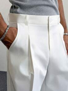 Quần nam hiệu ứng denim, quần dài in họa tiết hoa đào, quần thời trang retro Mỹ đa năng, quần ống thẳng thêu PAVTROS dành cho nam, màu đen, chi tiết thêu đồ họa, eo chun, phong cách đường phố hip hop, dáng rộng, phong cách đường phố Y2K, mặc hàng ngày, trang phục mùa hè, thiết kế độc đáo ống rộng - trắng - Xem 3