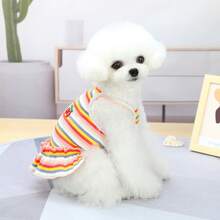 PETSIN 狗狗服装、猫咪服装、双腿宠物套装、情侣装、春季新款衬衫裙、狗狗服装、猫咪服装、动物服装、春季狗狗服装、欧美新款小型动物腿装 - 彩色 - 查看 6