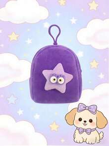 PETSIN 1个装宠物卡通可爱训练零食袋宠物拉链收纳袋宠物多功能狗粮袋训练袋遛狗零食袋 - 彩色 - 查看 23