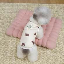 PETSIN Quần áo thú cưng mùa xuân mới, đồ dùng cho thú cưng, quần áo cho thú cưng, áo ba lỗ cho chó, áo thun cho mèo, trang phục cho gấu bông, trang phục cho động vật nhỏ, áo ba lỗ thường ngày mát mẻ, quần áo cho chó, quần áo cho mèo, áo ba lỗ hai mùa xuân hè mới. - Nhiều màu - Xem 19