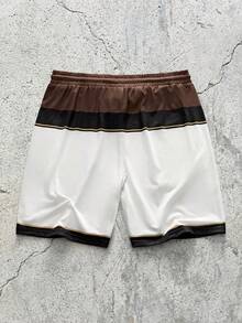 EVRINFINITE Ensemble de t-shirt col V et short pour hommes, à la mode pour l'été. Tenue 2 pièces pour hommes - Multicolore - Voir 9