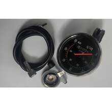 黑色通用里程表和自行车速度表，经典的自行车机械速度表。 - 黑色 - 查看 9