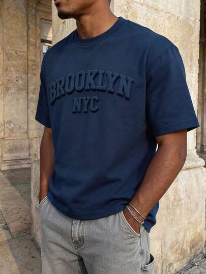 RivetRise Casual Everyday Wear Round Neck Short Sleeve Men T-Shirts