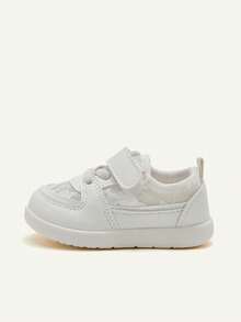 Cozy Pixies 1 đôi giày thể thao cổ thấp buộc dây màu trắng, chất liệu ren và lưới, thoáng khí, thích hợp cho bé gái đi chơi hàng ngày vào mùa xuân và mùa hè, du lịch và đi bộ. - trắng - Xem 3