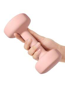 Conjunto de Halteres de Plástico Fosco, Adequado para Treinamento de Força e Yoga, Material de Ferro Fundido, Unissex, Ideal para Casa e Academias, Empunhadura Antiderrapante, Leve e Portátil, Melhora a Força Muscular, Disponível em Várias Tamanhos, É o Presente Perfeito para Ginastas, Natal, Ano Novo, Dia dos Namorados e Volta às Aulas. - Multicolorido - Visão 2