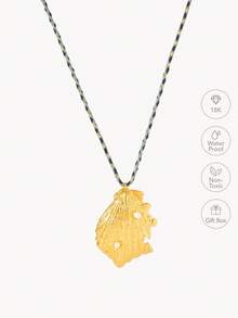 Opalesca Dây chuyền bện vỏ sò gió biển mạ vàng 18K, Cao cấp/Sang trọng/Đẳng cấp/Đeo hàng ngày/Tối giản, Ngọc trai/Pha lê, Dành cho Mẹ/Phụ nữ/Cô gái/Mẹ, Mùa hè/Bãi biển/Dạ hội/Tiệc tùng/Ngày lễ/Kỳ nghỉ, Đính hôn/Đám cưới/Lời hứa, Cô dâu, Hình trái tim/Hoa, Phong cách cổ tích/Phong cách nàng tiên cá - Vàng - Xem 2