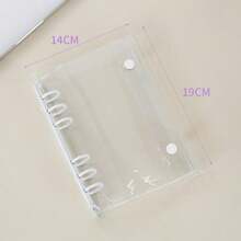 A6 Sticker Book: A Portable, Transparent Ring Binder For Organizing Stickers. Can Be Used As A Transparent Sticker Book, Sticker Album, Photo Storage Pouch, Photo Album, Budget Planner, Diary, Notebook, Or Office Supply Organizer. - Multicolor - View 7