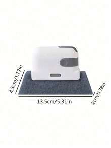 1 pieza Cepillo para limpiar las ranuras de las ventanas, cepillo 2 en 1 desmontable para ranuras de ventanas y puertas, herramienta de limpieza de ventanas de vidrio, cepillo para ranuras, herramienta de limpieza de ventanas, regalo para el Día de San Valentín, San Valentín, boda, cumpleaños - Gris - Ver 10