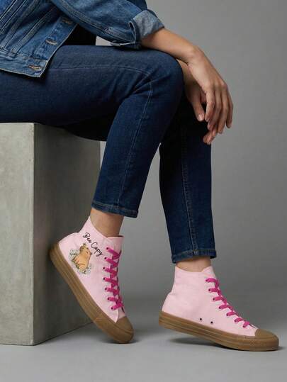 Tenis mujer hombre choclo urbano casual zapato deportivo cómodo confort moda unisex 22mx-28mx lona calidad premium blanco negro rosa color liga