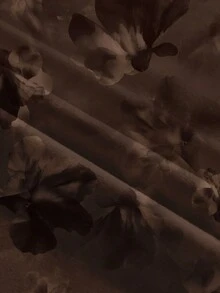 Attitoon 女士金属花卉印花系领休闲百搭衬衫，适合约会和外出穿着 - 彩色 - 查看 6