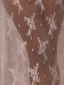 MUSERA Chân váy maxi dài chấm đất cạp thấp bằng ren, gợi cảm, dễ thương, thích hợp cho mùa hè, kỳ nghỉ, đi chơi, tiệc tùng, phong cách Ibiza, thanh lịch, hoàng hôn, thắt nơ. - trắng - Xem 5