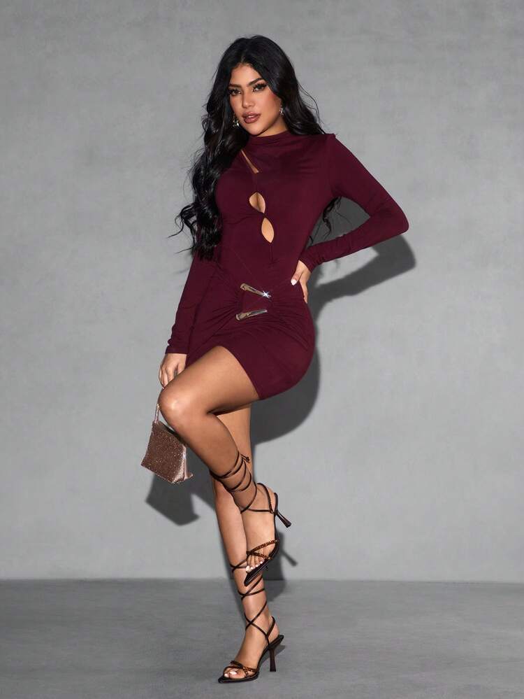 CUCCOO SZL Women Shoes Spring And Summer New Pointed Stiletto Brown Rhinestone Cross Strap Women's High Heel Sandals Fashion Comfortable Versatile Sexy Party Banquet Women Sandals Prom Heels