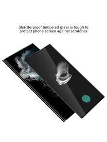 1 miếng kính bảo vệ màn hình chống nhìn trộm, tương thích với Samsung Galaxy S23/S24/S25 Ultra//S26 Ultra/S26, chống nhìn trộm, chống trộm, mở khóa bằng vân tay, chống trầy xước, chống rơi vỡ, chống nước. - màu đen - Xem 6
