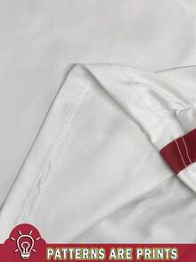 Glimmora Áo polo tay ngắn in họa tiết phong cách retro thập niên 2000 dành cho nữ, thời trang và thoải mái, hợp xu hướng hiện nay, phù hợp cho mặc hàng ngày, dự tiệc và các lễ hội âm nhạc. - Nhiều màu - Xem 4