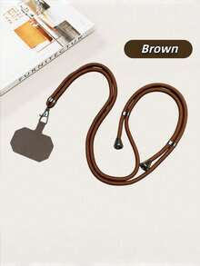 1 chiếc dây đeo điện thoại chống trộm có thể điều chỉnh, kiểu dáng dài, chéo, có thể đeo sau lưng để tránh bị mất, dây đeo điện thoại unisex phù hợp cho cả nam và nữ. - Nhiều màu - Xem 12