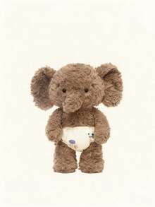 POKOJA LAND 35厘米害羞小象卡通毛绒玩具，可爱的毛绒小象，适合作为儿童礼物、情人节礼物、生日礼物、圣诞节装饰、家居装饰和节日礼物。春夏皆宜。 - 彩色 - 查看 8