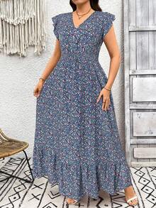 Women Midi Dresses - 藍色的 - 查看 4
