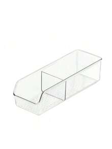 2Pcs Multifunctional Transparent Storage Box, Space-Saving Organizer For Tea Bags & Spices, Essential Kitchen Countertop Storage - Transparent - View 6