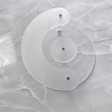 1 pieza Soporte de exhibición de perfume redondo y trapezoidal moderno de acrílico, estantería de almacenamiento de cosméticos de varias capas, estantería de muestra de cosméticos transparente de alta calidad - Multicolor - Ver 14
