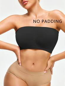 2026年热销女士时尚舒适简约纯色高品质无缝吊带文胸5件装 - 彩色 - 查看 8