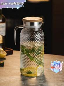 1 bình acrylic, bình đựng nước ép trong suốt bằng acrylic có nắp đậy, bình đựng sữa, đá, nước ép lạnh dùng cho nước ép, trà, chanh tự làm tại nhà. - Nhiều màu - Xem 9
