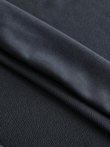 AXEPEAK Áo polo nam kiểu dáng thể thao thường ngày, in chữ, viền tương phản, khóa kéo nửa thân, thích hợp cho mùa hè. - màu đen - Xem 4