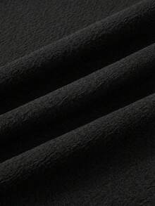 Girlism Falda larga bohemia blanca con volantes para adolescentes, cintura de bolsa de papel con volantes y dobladillo con volantes - Negro - Ver 3